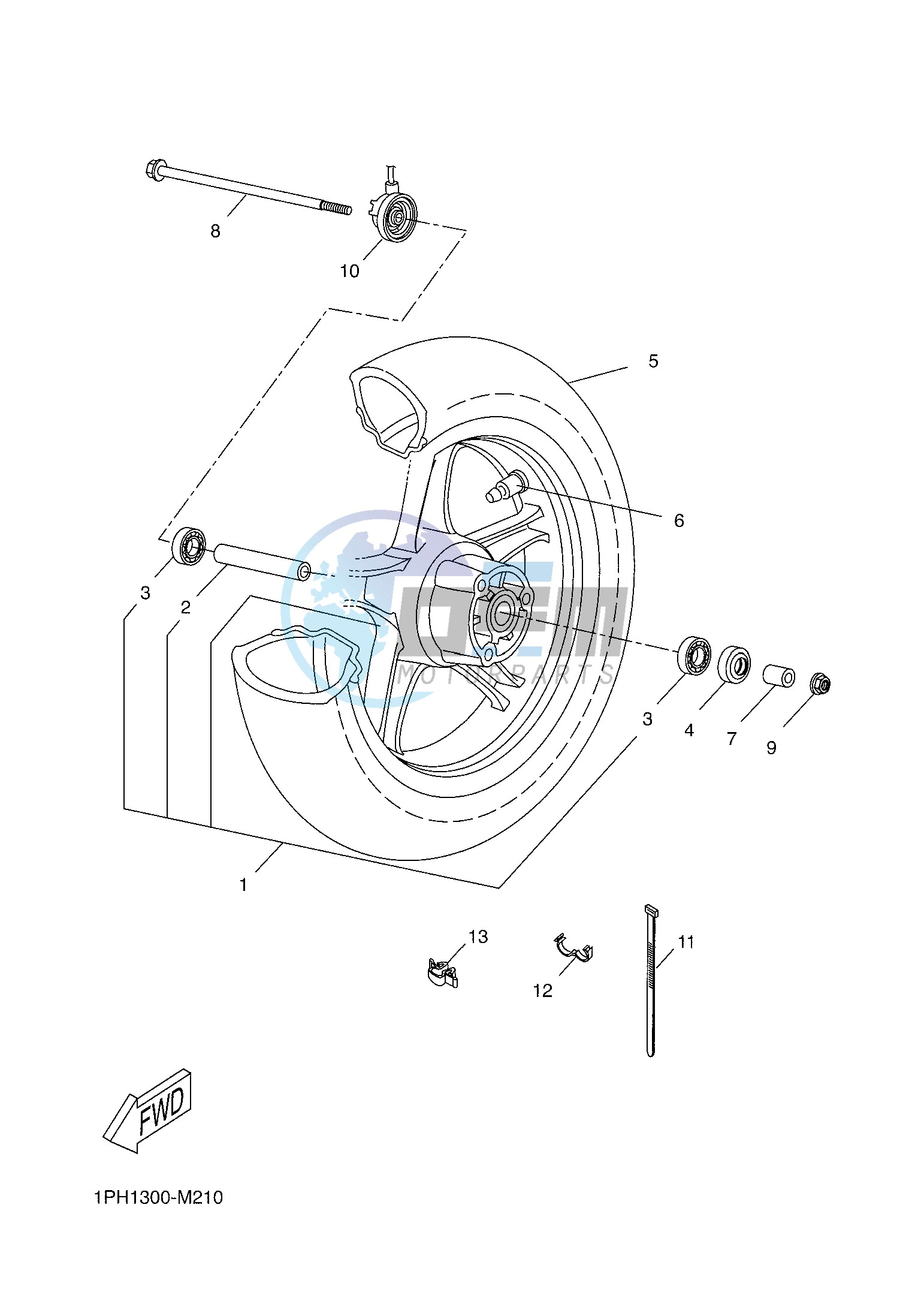 FRONT WHEEL