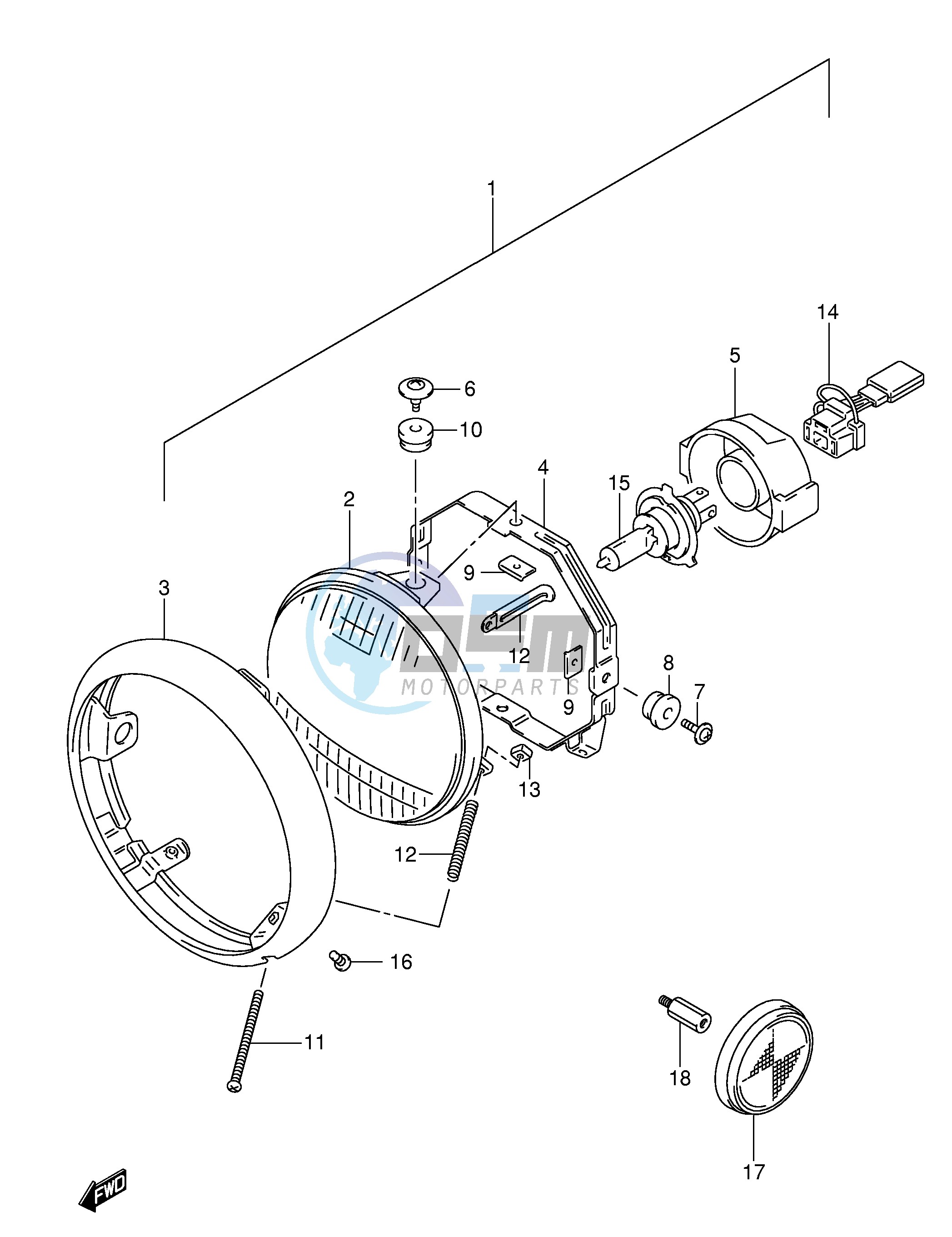 HEADLAMP (E24)