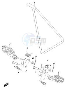 RM-Z450 drawing FOOTREST