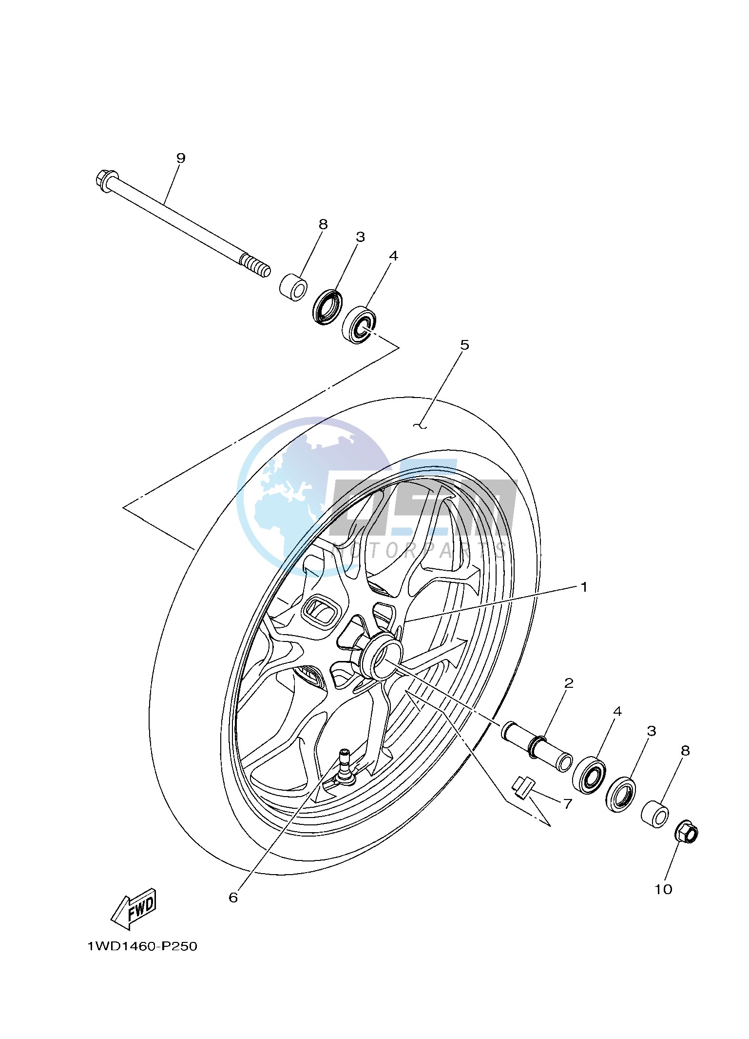 FRONT WHEEL