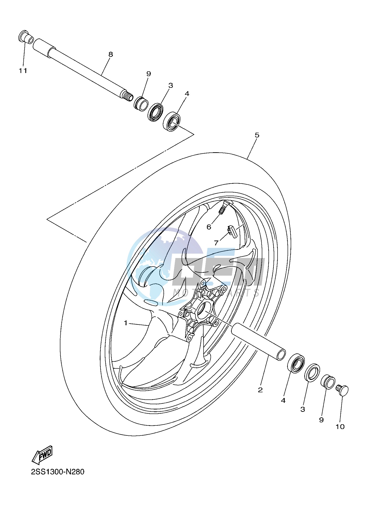 FRONT WHEEL