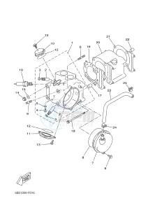 VP250 X-CITY (5B2C 5B2C 5B2C) drawing CYLINDER