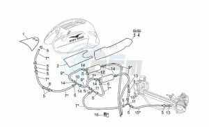 V 11 1100 Sport - Mandello Sport/Mandello drawing Fuel vapour recover system