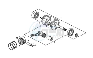 SYMPHONY ST 125 EURO4 L7 drawing CRANKSHAFT