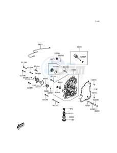 J125 ABS SC125BGFA XX (EU ME A(FRICA) drawing Engine Cover(s)