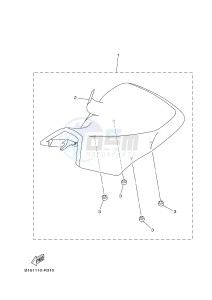 YFM700FWB YFM70KDHG KODIAK 700 HUNTER (B168) drawing SEAT