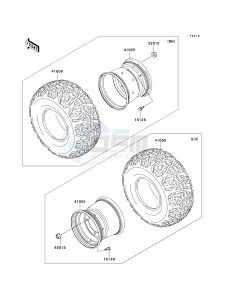 KAF 620 P [MULE 4000] (P9F-PAF) P9F drawing WHEELS_TIRES