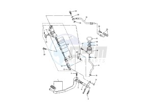 FZ6-SA FAZER 600 (ABS) drawing REAR MASTER CYLINDER