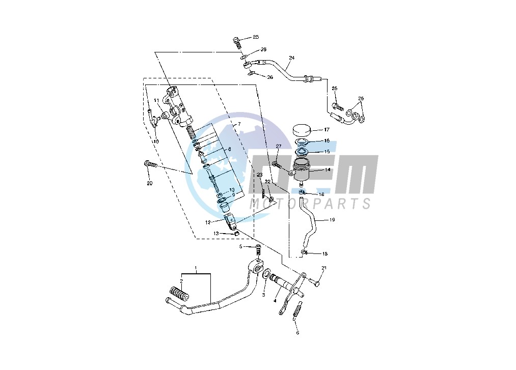 REAR MASTER CYLINDER