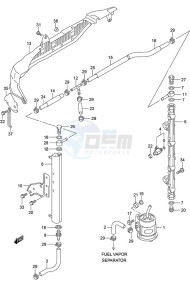 DF 175 drawing Fuel Injector