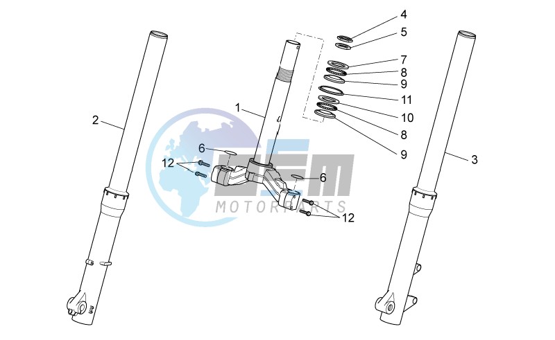 Front fork I