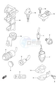 DF 20A drawing Sensor/Switch Non-Remote Control