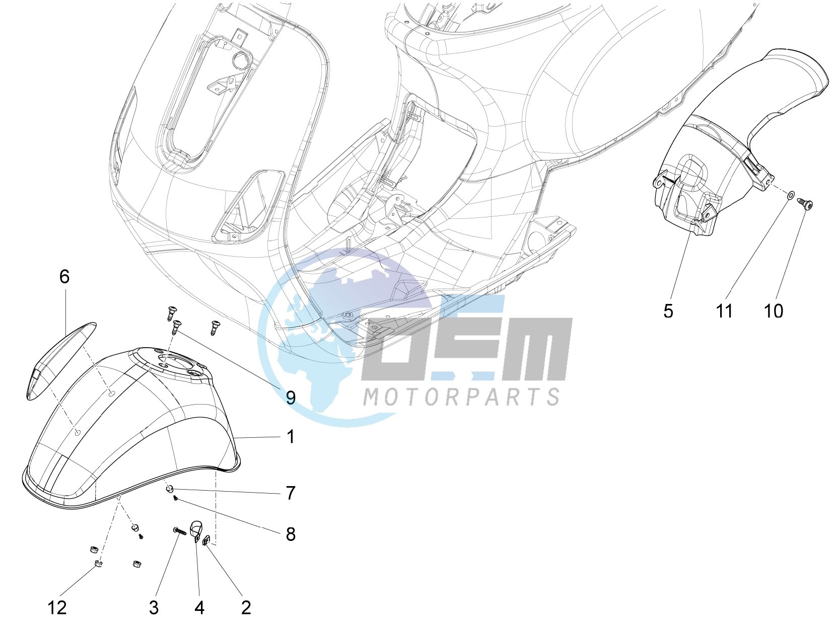 Wheel huosing - Mudguard