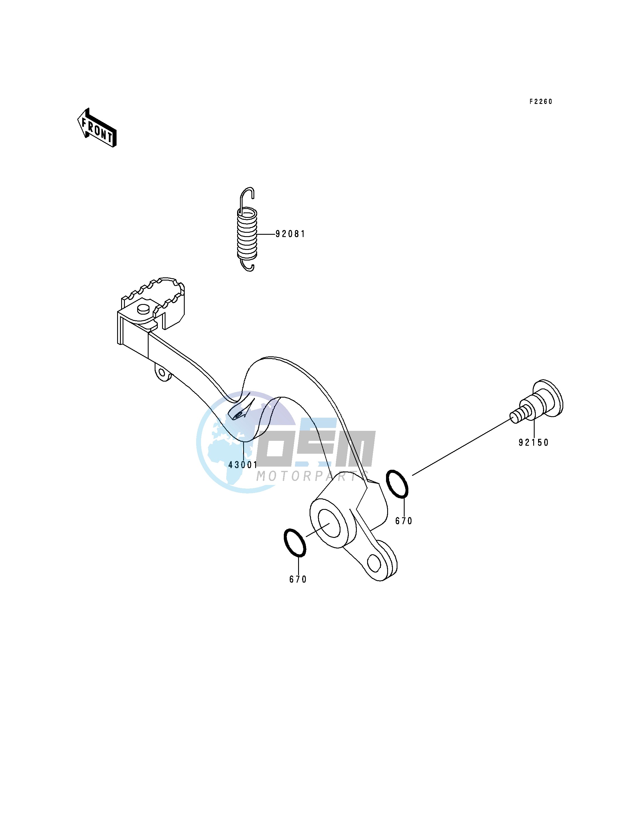 BRAKE PEDAL