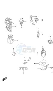 DF 9.9B drawing Sensor/Switch Remote Control