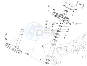 V7 III Racer 750 e4 (EMEA) drawing Steering