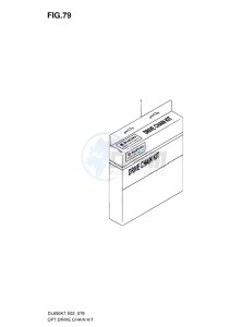 DL 650 V-STROM EU-UK drawing DRIVE CHAIN KIT