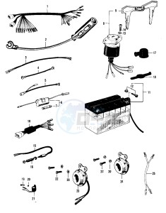 F4 [SIDEWINDER] 250 [SIDEWINDER] drawing CHASSIS ELECTRICAL EQUIPMENT