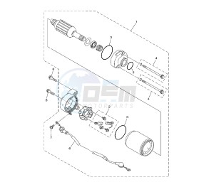 YBR 125 drawing STARTING MOTOR