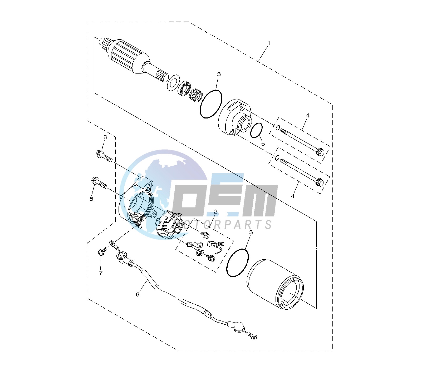 STARTING MOTOR