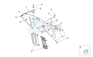 RXV-SXV 450-550 drawing Front body II