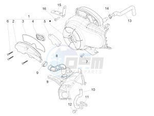 fly 50 4t 2v drawing Secondary air box