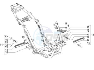 NRG 50 power DT serie speciale drawing Frame bodywork