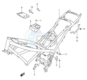 GSF250V (E24) Bandit drawing FRAME