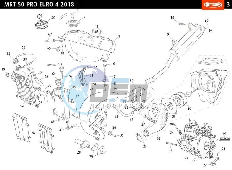 ENGINE - EXHAUST TANK