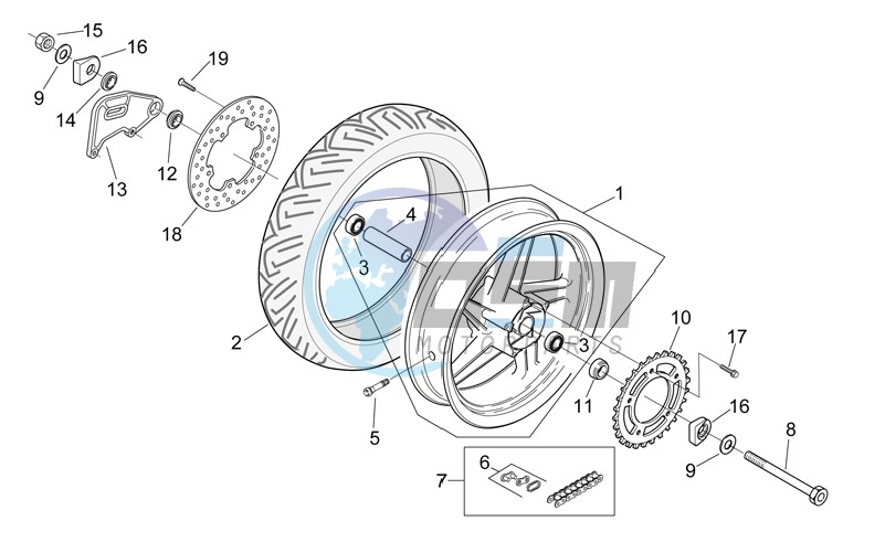 Rear Wheel