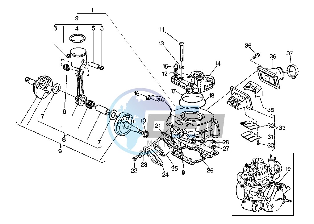 CRANKSHAFT-CYLINDER