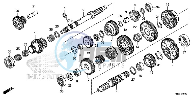 TRANSMISSION ( TRX420FA1/ FA2)