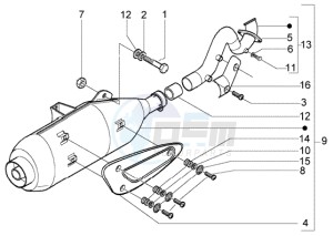 X8 125 PM36200-PM36300 drawing Silencer