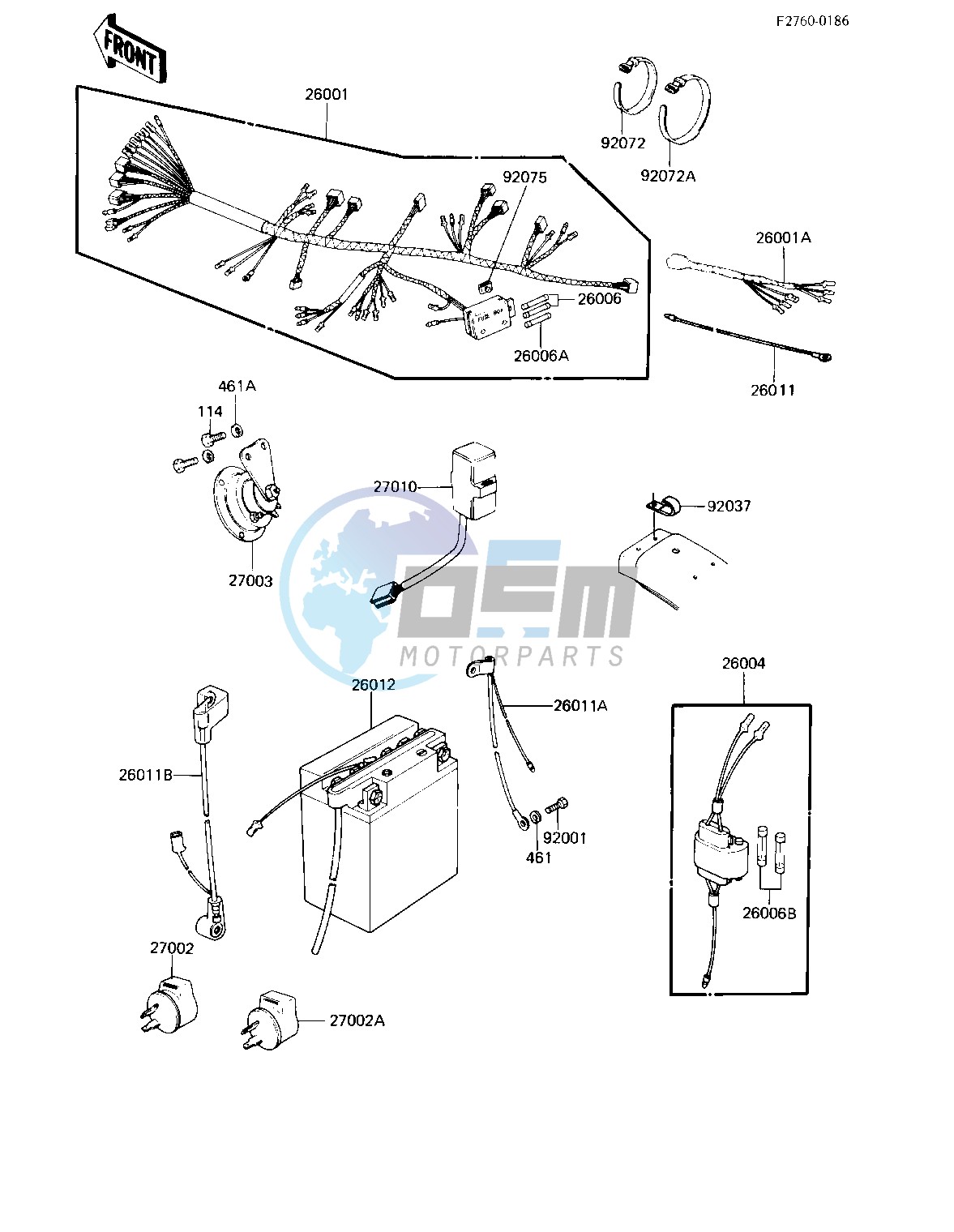 CHASSIS ELECTRICAL EQUIPMENT -- 83 H3- -