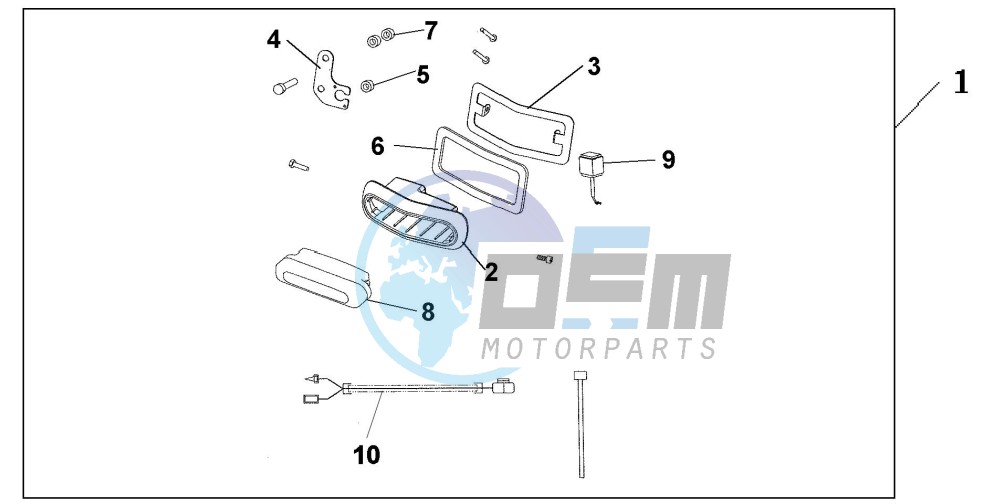 REAR FOG LIGHT SET