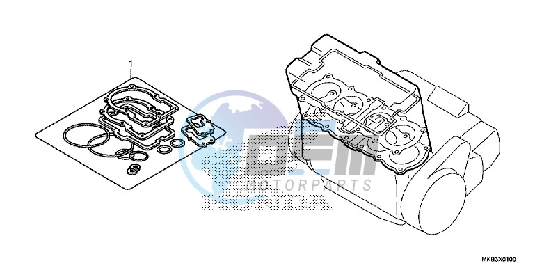 GASKET KIT A