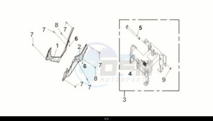 CRUISYM a 300 (LV30W2-EU) (M1) drawing SIDE COVER