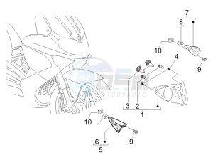 Runner 50 SP drawing Head lamp - Turn signal lamps