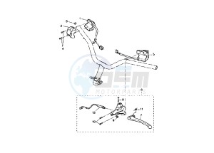 BW'S 50 drawing HANDLE SWITCH- LEVER