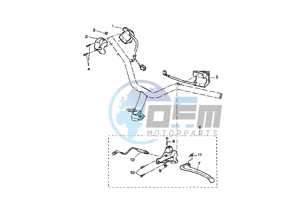 HANDLE SWITCH- LEVER