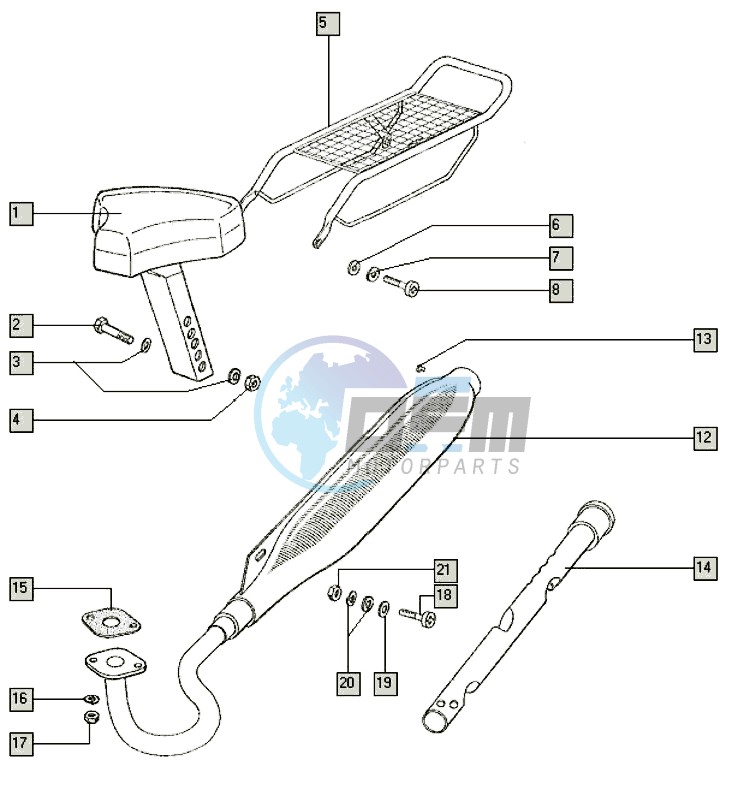 Seat-exhaust