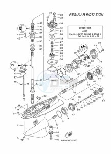 F225XA drawing PROPELLER-HOUSING-AND-TRANSMISSION-1