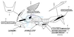 CB1300SA9 France - (F / ABS BCT CMF MME TWO) drawing MARK (CB1300S/CB1300SA)