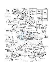 ZZR1400_ABS ZX1400D8F FR GB XX (EU ME A(FRICA) drawing Chassis Electrical Equipment