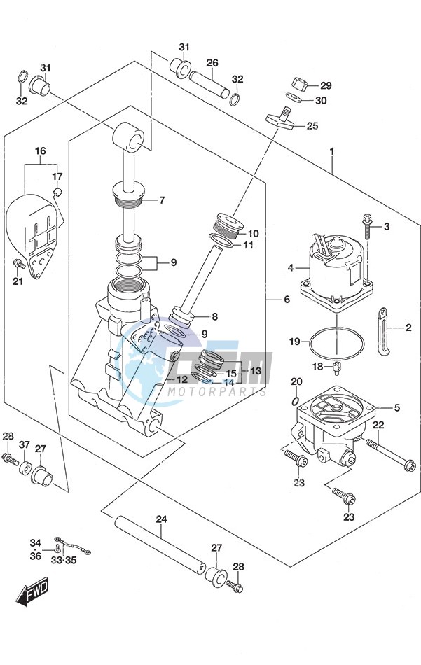 Trim Cylinder SS Model