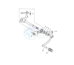 PW 80 drawing GEAR CHANGE MECHANISM