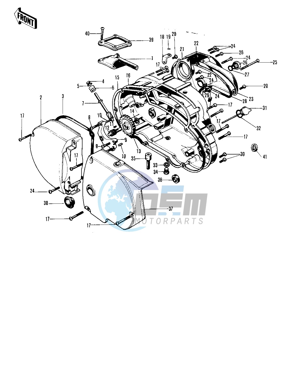 ENGINE COVERS -- 71-72 F8_F8-A- -