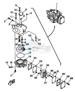 6C drawing CARBURETOR