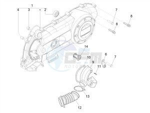 SPRINT 50 4T-3V E4 (EMEA) drawing Crankcase cover - Crankcase cooling