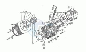 GT 1000 drawing Cylinder head 1991-d